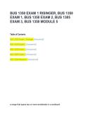 BUS 1350 Risinger Exam 1&ndash;3 & Module 5 2026&sol;2027 &vert; 600 Practice Questions&comma; Answers & Study Guide