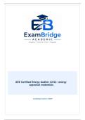 AEE Certified Energy Auditor &lpar;CEA&rpar; &sol; energy appraisal credentials