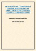 NR 222 WEEK 6 QUIZ &vert; COMPREHENSIVE EXAM PREP&comma; PRACTICE QUESTIONS&comma; CORRECT ANSWERS AND STUDY GUIDE