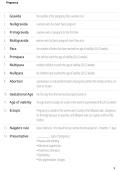 Pregnancy &ndash; Study Guide&comma; Practice Questions & Exam Review 2026&sol;2027