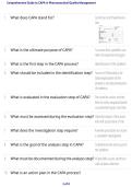 Comprehensive Guide to CAPA in Pharmaceutical Quality Management &ndash; Study Guide&comma; Exam Review & Practice Questions 2026&sol;2027