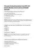 Wisconsin Nursing Jurisprudence Exam 2025&colon; 100 &NewLine;Practice Questions&comma; Correct Answers & Detailed &NewLine;Rationales
