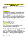 NR 509 Exam Questions With Accurate Answers &NewLine;20252026 A&plus; Grade