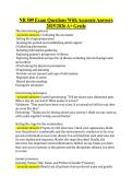 NR 509 Exam Questions With Accurate Answers &NewLine;20252026 A&plus; Grade 