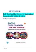 Test Bank For Early Childhood Development A Multicultural Perspective 8th Edition Jeffrey &vert; All Chapters Updated &vert; Newest Version