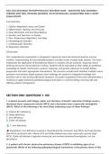 NSG 5140 ADVANCED PATHOPHYSIOLOGY MIDTERM EXAM &ndash; QUESTIONS AND ANSWERS &vert;&NewLine;VERIFIED AND WELL DETAILED ANSWERS &vert; PLUS RATIONALES &vert; GUARANTEED PASS &vert; LATEST&NewLine;EXAM UPDATE