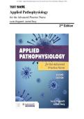Test Bank - Applied Pathophysiology for the Advanced Practice Nurse 2nd Edition &lpar;Dlugasch&comma; 2025&rpar; All Chapters 1-14&vert; Latest Edition 2025