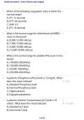 Health Assessment Exam 3 Review &ndash; Labs & Imaging Practice Questions&comma; Answers & Study Guide 2026&sol;2027