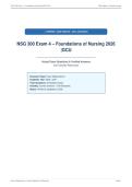 NSG 300 Bundled Exams 2026&sol;2027 UPDATE &vert;GCU