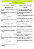 Gerontology and Chronic Illness Management for Older Adults Comprehensive Resource To Help You Ace 2026-2027 Exams Includes Frequently Tested Questions With ELABORATED 100&percnt; &NewLine;Correct COMPLETE SOLUTIONS &NewLine;Guaranteed Pass First Attempt&excl;&excl; Current Update&excl;&excl; &NewLine;