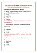 AANP PMHNP FINAL EXAM 400&plus; QUESTIONS AND ANSWERS WITH RATIONALES 2026&sol;2027 LATEST UPDATE