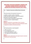 AANP PMHNP Questions and Answers Full Complete Bundle 