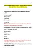 NURS 6501N ADVANCED PATHOPHYSIOLOGY Midterm Practice Exam Questions Answers & Rationales&period;&period;&period;pdf&NewLine;&NewLine;