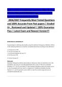 AQA A-LEVEL PSYCHOLOGY Question Paper & Mark&NewLine;Scheme &lpar;Merged&rpar; &lbrack;VERIFIED&rsqb; Approved or Better&NewLine;Revision With A Grade Pass Of A&plus; 2026&sol;2027&rpar;  RETAKES MOST TESTED QUESTIONS & PAST PAPERS TEST BANK QUESTIONS AND CORRECT DETAILED ANSWERS WITH RATIONALES &lpar;VERIFIE
