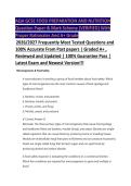 AQA GCSE FOOD PREPARATION AND NUTRITION&NewLine;Question Paper & Mark Scheme &lbrack;VERIFIED&rsqb; With&NewLine;Proper Rationales And A&plus; Grade 2026&sol;2027&rpar; RETAKES MOST TESTED QUESTIONS & PAST PAPERS TEST BANK QUESTIONS AND CORRECT DETAILED ANSWERS WITH RATIONALES &lpar;VERIFIED ANSWERS