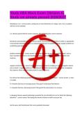 PACKAGE DEAL OF ABA QUESTIONS WITH COMPLETE SOLUTION 2026&sol;2027