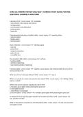 NURS 221 MIDTERM REVIEW 2026&sol;2027 &vert; NURSING STUDY GUIDE&comma; PRACTICE QUESTIONS&comma; ANSWERS & EXAM PREP&NewLine;&NewLine;