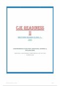 CJE CUE Readiness II Midterm Review &ndash; &lpar;2026&sol;2027&rpar; &vert; Guarantee Pass