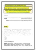 ATI COMPREHENSIVE PREDICTOR EXAM FORM A&comma; B&comma; C &sol;COMP ATI PREDICTOR EXAM NEWEST VERSION COMPLETE EACH VERSION 150 QUESTIONS AND CORRECT DETAILED ANSWERS &lpar;VERIFIED ANSWERS&rpar; &sol;2026&sol;2027 