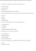 NUR 3280 EXAM 4&Tab;REVIEW QUESTIONS AND CORRECT ANSWERS LATEST UPDATE 2026&sol;2027 GRADED A&plus; 