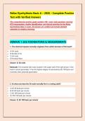 Relias Dysrhythmia Basic A Exam Study Guide