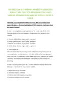 BIO 235 EXAM 1 ATHABASCA  2026&sol;2027 ACTUAL EXAM COMPLETE 160 QUESTIONS AND CORRECT DETAILED ANSWERS 2026&sol;2027 WITH BONUS OF FREQUENTLY MOST TESTED Q&A FROM PAST PAPERS &ndash; MOST EXPECTED IN EXAM &ndash; MUST KNOW BEFORE EXAM