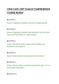 CPAN CAPA CERT EXAM III COMPREHENSIVE&NewLine;COURSE REVIEW
