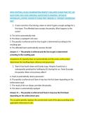 NFHS FOOTBALL RULES EXAMINATION NEWEST EVALUATED EXAM PRACTICE 100 &NewLine;QUESTIONS 2025-2026&vert;ORIGINAL QUESTIONS & ANSWERS &vert;DETAILED &NewLine;RATIONALES &vert;HINTED COMPLETE EXAM PREP GRADED A&plus;&ast;INSTANT DOWNLOAD &NewLine;PDF&ast; 