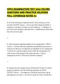 CPFA EXAMINATION TEST 2026 SOLVED&NewLine;QUESTIONS AND PRACTICE SOLUTION&NewLine;FULL COVERAGE RATED A&plus;