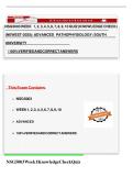 NSG 5003 WEEK 1&comma; 2&comma; 3&comma; 4&comma; 5&comma; 6&comma; 7&comma; 8&comma; 9&comma; 10 KNOWLEDGECHECK QUIZ WITH COMPLETE SOLUTION GUARANTEED SUCCESS&period;&NewLine;