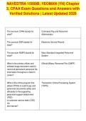 NAVEDTRA 15009B&comma; YEOMAN &lpar;YN&rpar; Chapter&NewLine;3&comma; CPAA Exam Questions and Answers with&NewLine;Verified Solutions &vert; Latest Updated 2026