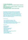 ATI TEAS 7 2026 TEST BANK&NewLine;5 VERSIONS &vert; READING&comma; MATH&comma; SCIENCE&comma; ENGLISH&comma; LANGUAGE USAGE &vert;&NewLine;EXAM QUESTIONS WITH CORRECT ANSWERS &vert; ULTIMATE STUDY GUIDE & PRACTICE EXAM &vert;&NewLine;ALL VERSIONS COVERED &vert; INSTANT STUDY GUIDE&NewLine;