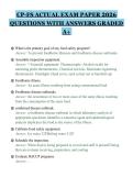 CP-FS ACTUAL EXAM PAPER 2026&NewLine;QUESTIONS WITH ANSWERS GRADED&NewLine;A&plus;