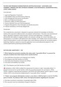 FOSTER CARE PROGRAM ADMINISTRATION CERTIFICATION EXAM &ndash; QUESTIONS AND&NewLine;ANSWERS &vert; VERIFIED AND WELL DETAILED ANSWERS &vert; PLUS RATIONALES &vert; GUARANTEED PASS &vert;&NewLine;LATEST EXAM UPDATE