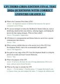 CPI THIRD &lpar;3RD&rpar; EDITION FINAL TEST 2026 QUESTIONS WITH CORRECT ANSWERS GRADED