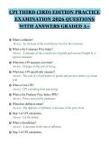 CPI THIRD &lpar;3RD&rpar; EDITION PRACTICE&NewLine;EXAMINATION 2026 QUESTIONS&NewLine;WITH ANSWERS GRADED A&plus;