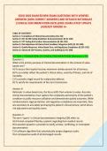 CDEO 2026 EXAM REVIEW EXAM QUESTIONS WITH VERIFIED ANSWERS &lpar;100&percnt; CORRECT ANSWERS&rpar; AND DETAILED RATIONALES &vert;CLINICAL DOCUMENTATION EXCELLENCE EXAM LATEST UPDATE &vert;ALREADY GRADED A&plus; 