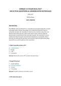 COMSAE 115 Exam &lpar;2026&sol;2027&rpar; &ndash; Comprehensive Medical Assessment &vert; 500 Practice Questions with Answers & Rationales