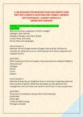S-190 WILDLAND FIRE BEHAVIOR EXAM 2026 NEWEST EXAM  &NewLine;PREP WITH COMPLETE QUESTIONS AND CORRECT ANSWERS &NewLine; WITH RATIONALES &vert; ALREADY GRADED A&plus;&vert; &vert;BRAND NEW VERSION&excl;&excl;