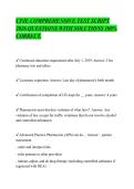 CPJE COMPREHENSIVE TEST SCRIPT&NewLine;2026 QUESTIONS WITH SOLUTIONS 100&percnt;&NewLine;CORRECT&period;&NewLine;