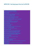 AMPP CIP Level 1 Theory Test Exam 20242025&period;&NewLine;