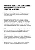 CPPO CERTIFICATION BUNDLE 2026&NewLine;COMPLETE QUESTIONS AND&NewLine;VERIFIED ANSWERS
