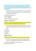 FLORIDA COSMETOLOGY CLINICAL EXAMINATION NEWEST EVALUATED EXAM &NewLine;PRACTICE 100 QUESTIONS 2025-2026&vert;ORIGINAL QUESTIONS & ANSWERS &NewLine;&vert;DETAILED RATIONALES &vert;HINTED COMPLETE EXAM PREP GRADED A&plus;&ast;INSTANT &NewLine;DOWNLOAD PDF&ast;