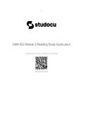 CMN 552 Module 5 Study Guide&colon; Transcultural Nursing Concepts &mdash; Comprehensive Lecture & Exam Review