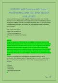 NCLEX-RN 2026 Questions with Correct &NewLine;Answers FINAL EXAM TEST BANK VERSION &NewLine;2026 UPDATE 