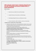 CWEA Laboratory Analyst Grade 3 Competency-Based Practice &NewLine;Test with 150 Questions and Answers &vert; Updated 2026 A&plus; &vert; &NewLine;Instant Download PDF 