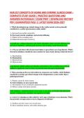 NUR 257 CONCEPTS OF AGING AND CHRONIC ILLNESS EXAM &NewLine;COMPLETE STUDY GUIDE &vert; PRACTICE QUESTIONS AND &NewLine;ANSWERS-RATIONALES &vert; EXAM PREP &vert; DOWNLOAD INSTANT &NewLine;PDF &vert;GUARANTEED PASS &vert;&vert; LATEST EXAM 2026-2027 
