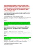 NURS 6051 TRANSFORMING NURSING AND HEALTHCARE &NewLine;THROUGH TECHNOLOGY EXAM &ndash; COMPLETE STUDY GUIDE &vert; &NewLine;PRACTICE QUESTIONS AND ANSWERS-RATIONALES &vert; EXAM &NewLine;PREP &vert; DOWNLOAD INSTANT PDF &vert; GUARANTEED PASS &vert;&vert; &NewLine;LATEST EXAM 2026-2027 