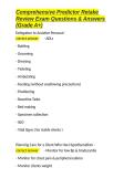 Comprehensive Predictor Retake Review Exam Questions & Answers &lpar;Grade A&plus;&rpar;&period;docx&NewLine;&NewLine;