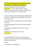 ATI PN Comprehensive Predictor Exam Questions & Answers &lpar;Grade A&plus;&rpar;&period;docx&NewLine;&NewLine;